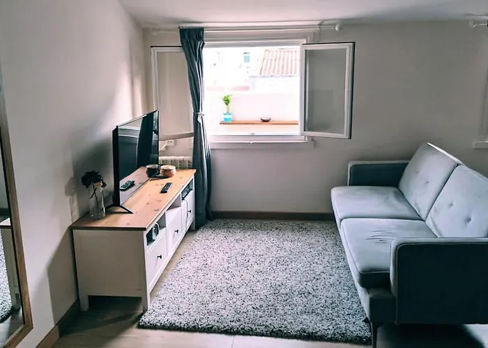 アパート Atico Encantador... ア・コルーニャ